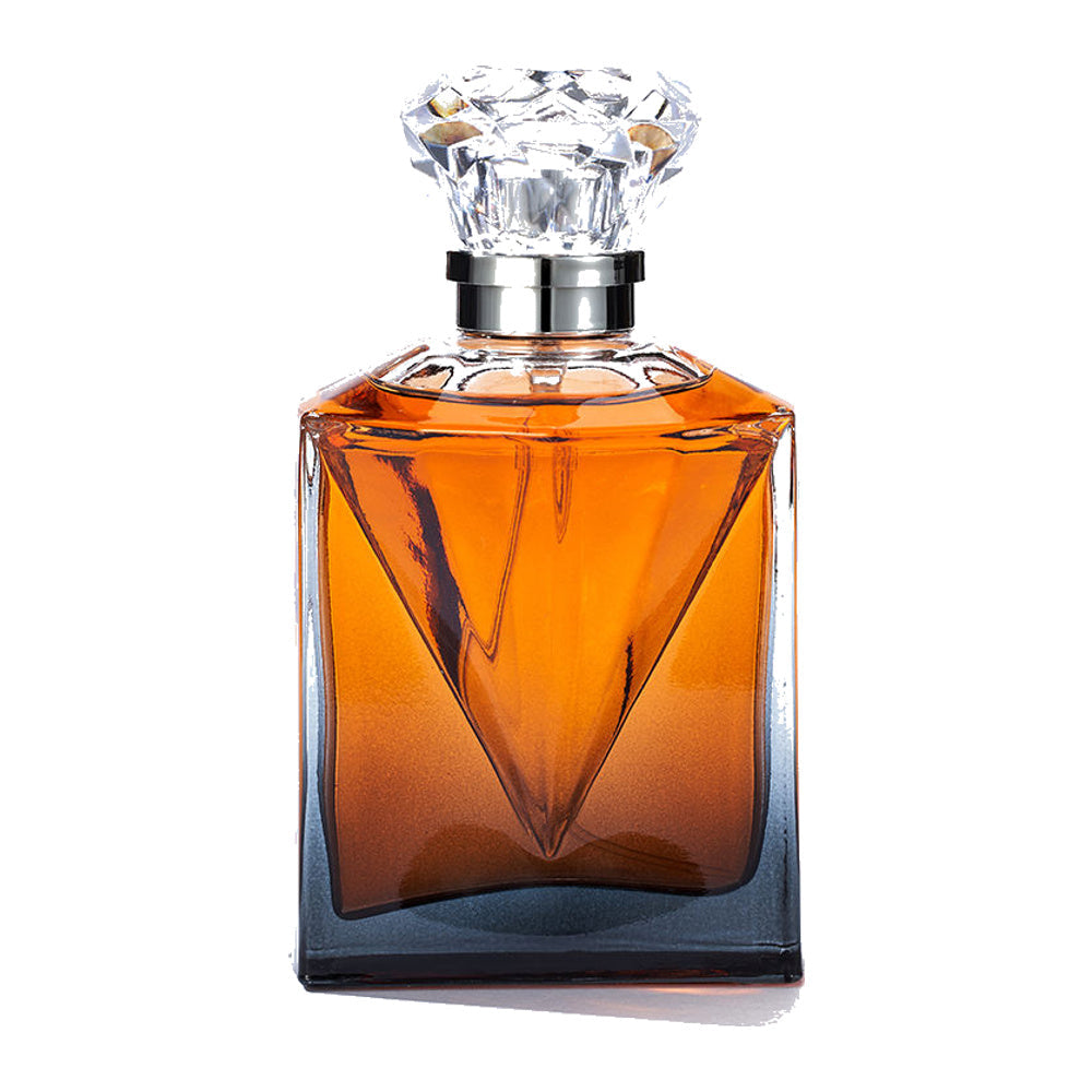 JP MODE amber glass eau de parfum 100 ml bottle, front view