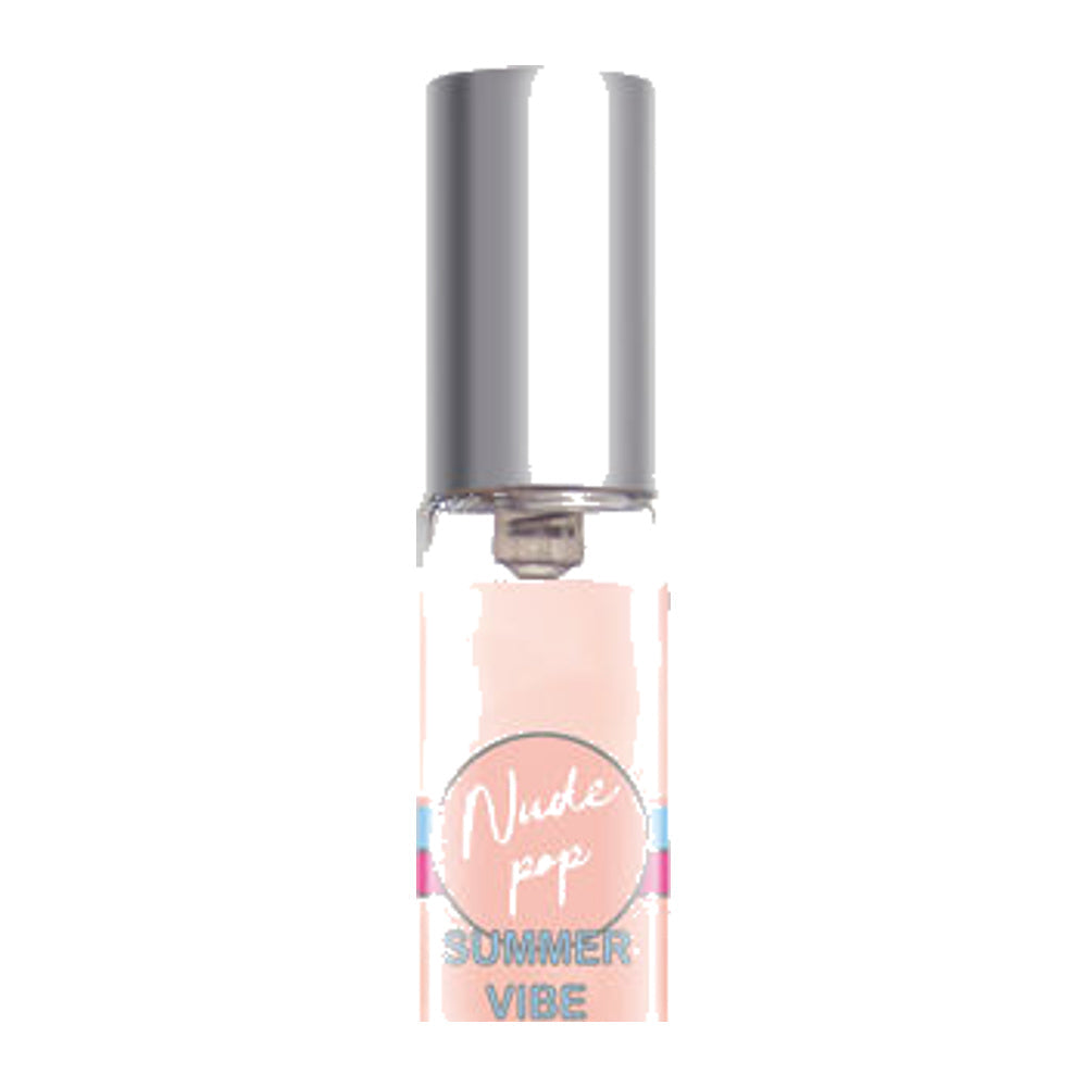 JP MODE body mist 20 ml peach bottle, upper detail